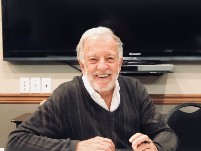 Mayor Al Raine in office.