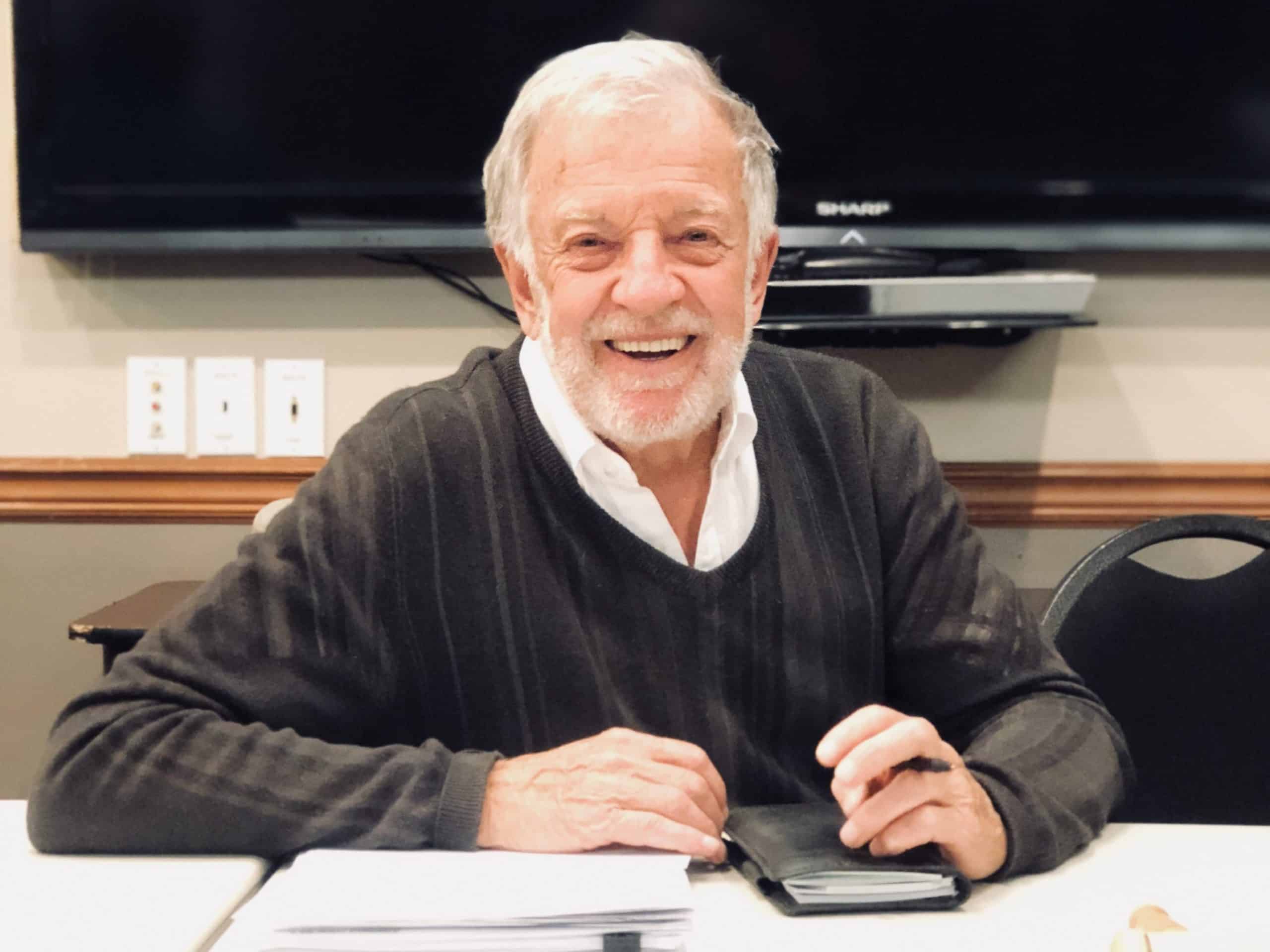 Mayor Al Raine in office.