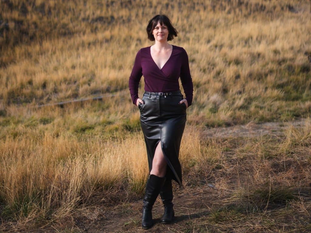 Publisher of Sun Peaks Independent News, Brandi Schier. Photo by Tamra Jaeger Photography