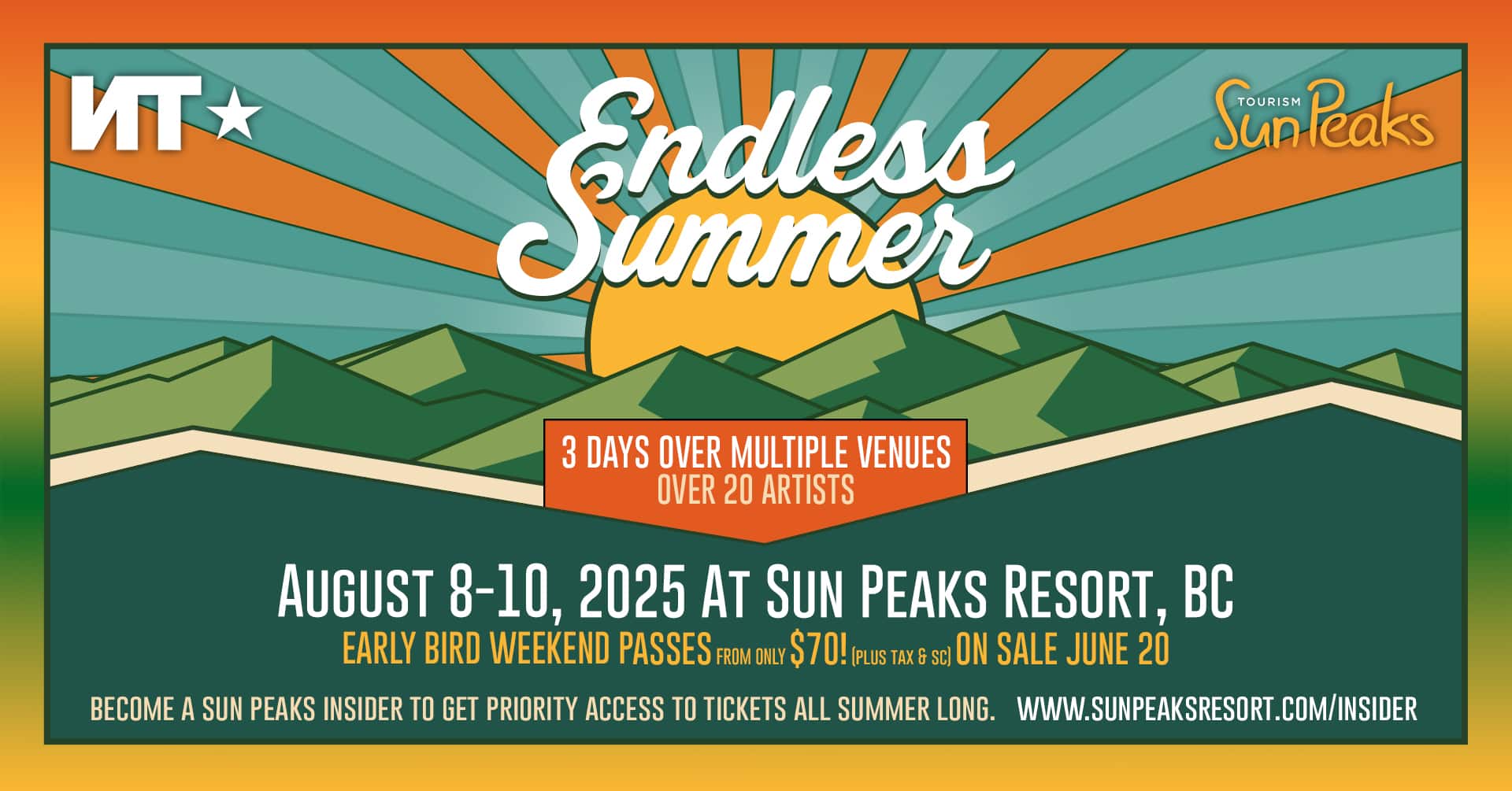 Sun Peaks turns up the volume with first-ever Endless Summer music festival