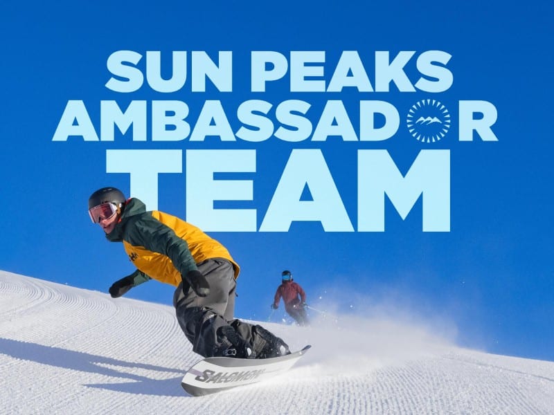 Sun Peaks Resort reveals 2026 winter ambassadors